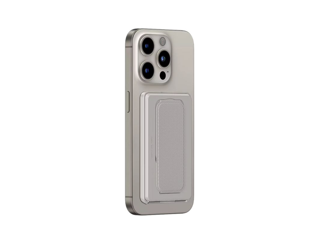 محفظة Omnilink MagSafe Travel Fold المغناطيسية من AMAZINGthing - رمادية محفظة Omnilink MagSafe Travel Fold المغناطيسية من AMAZINGthing - رمادية